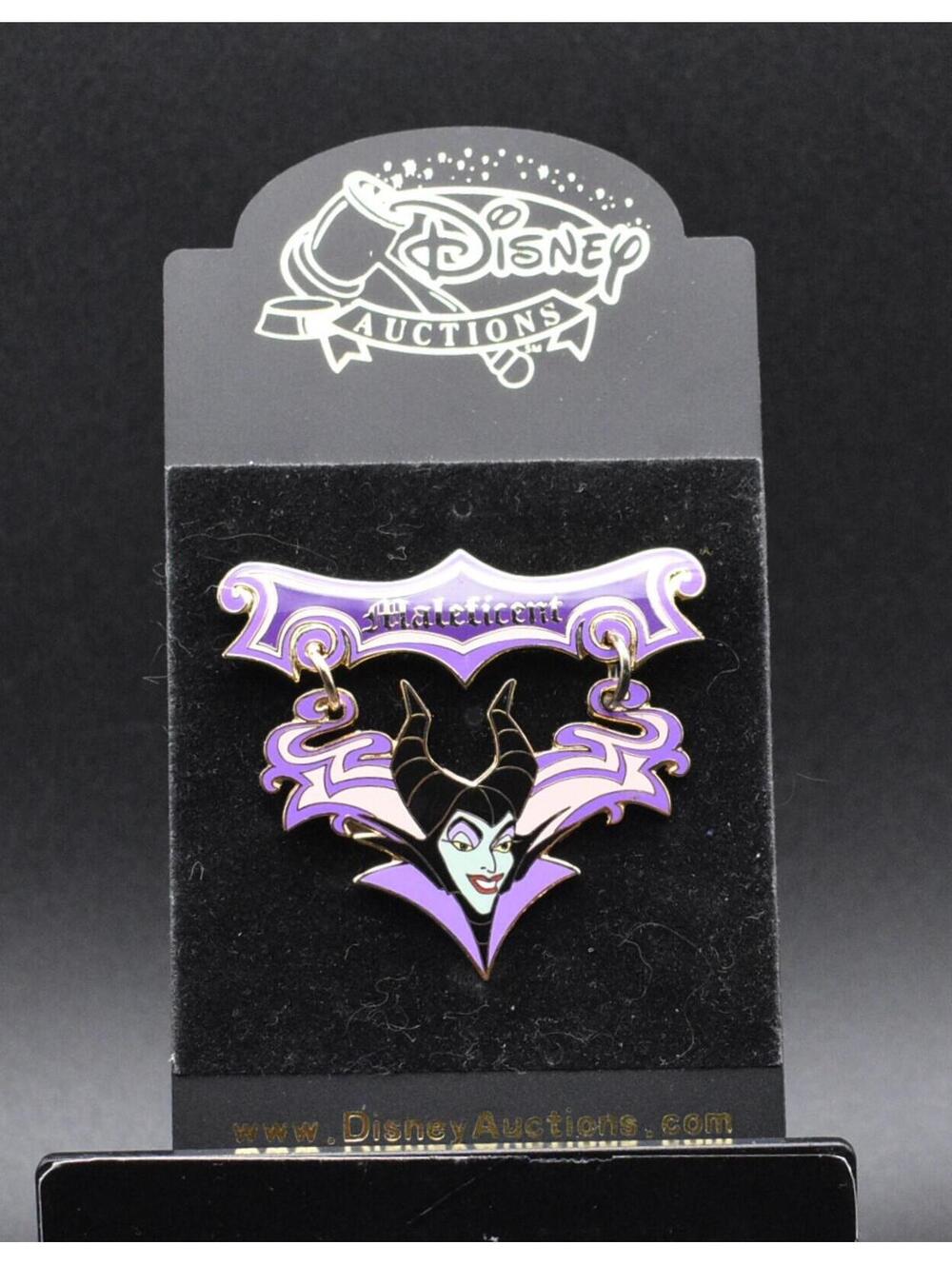 Disney Auctions DA Hanging Charm Maleficent LE  500 Pin (C5)